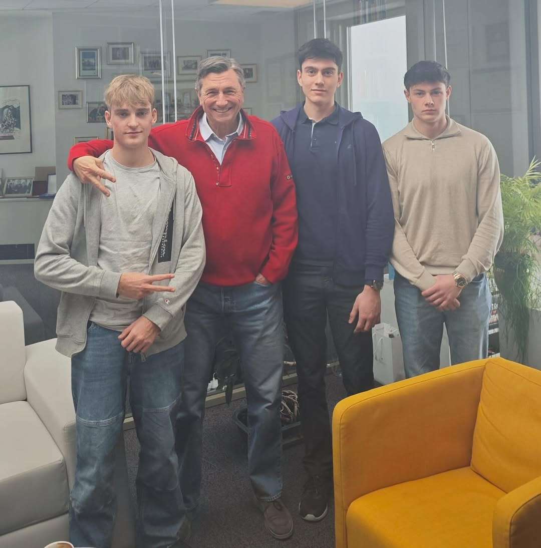 Team photo after meeting