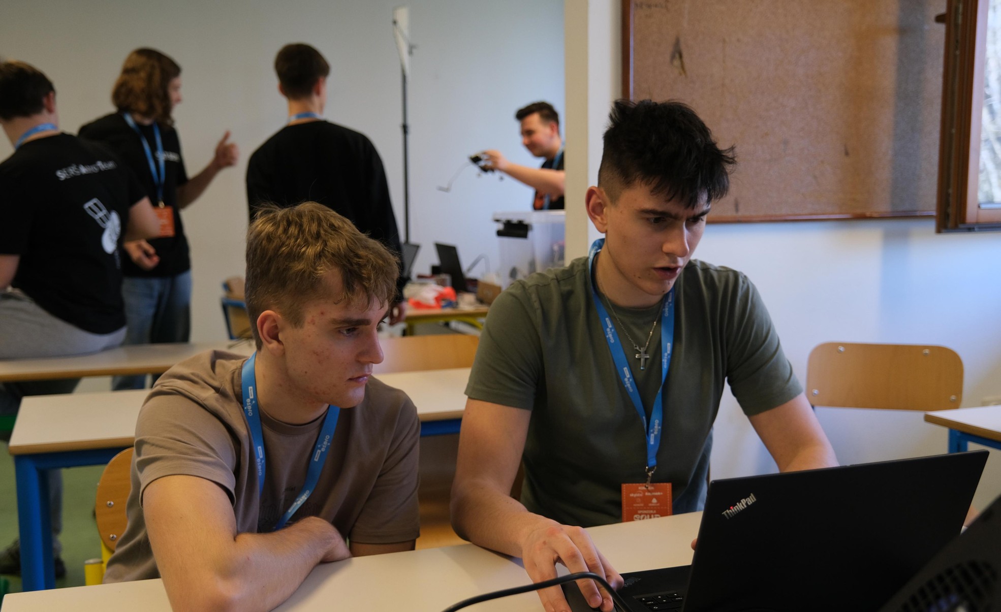Programming and testing in the lab